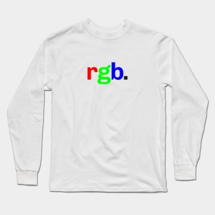 RGB Long Sleeve T-Shirt